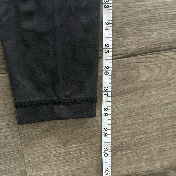 Rare Lululemon Align High-Rise Pant 28" Emboss Black 4 - Picture 5 of 6